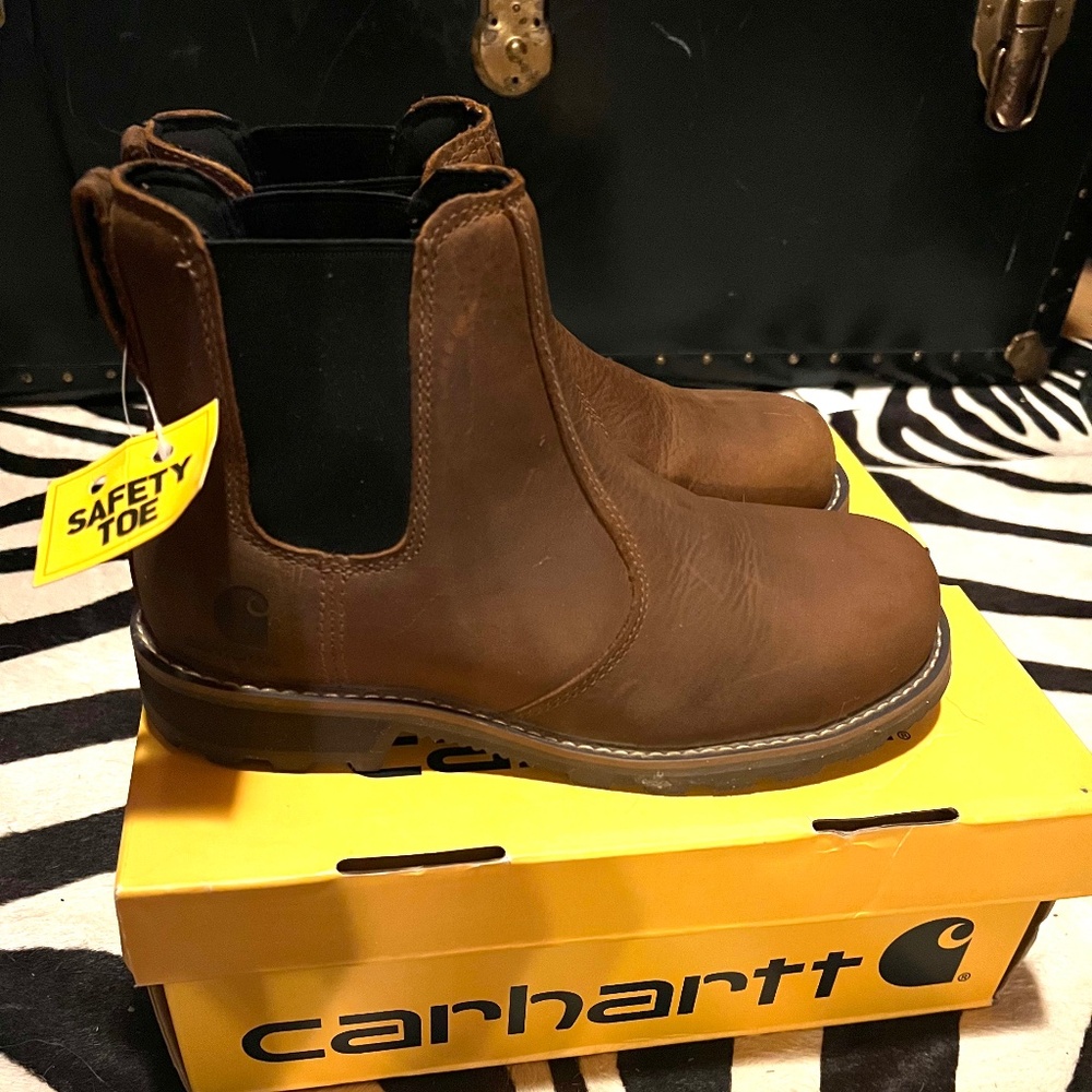 *NEW* Women’s Frontier Chelsea Steel Toe Work Boot by Carhartt